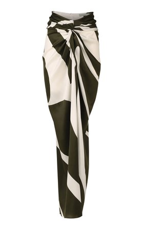 Marina Silk Maxi Skirt By Silvia Tcherassi | Moda Operandi