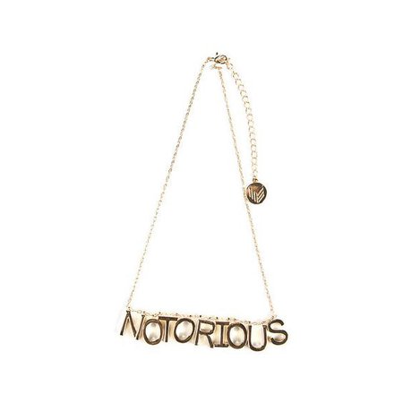 Melody Ehsani Necklace Notorious in Gold