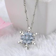 Snow Flake Necklace.