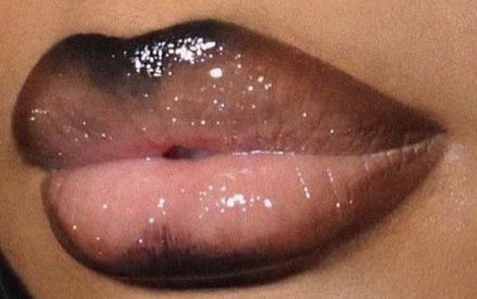 dark lip liner