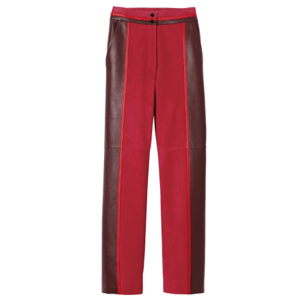 Pantalon Collection Défilé Automne-Hiver 2020 Acajou (60560PEC204T36) | Longchamp FR
