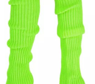 Lime Green Leg Warmers
