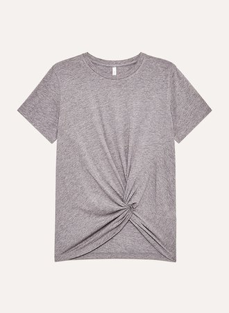 The Group by Babaton FOUNDATION KNOT TEE | Aritzia US