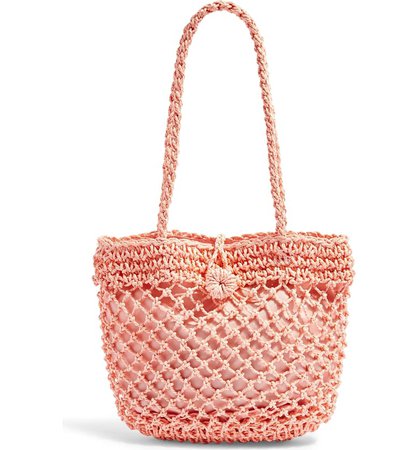 Topshop Fizzle Straw Tote | Nordstrom