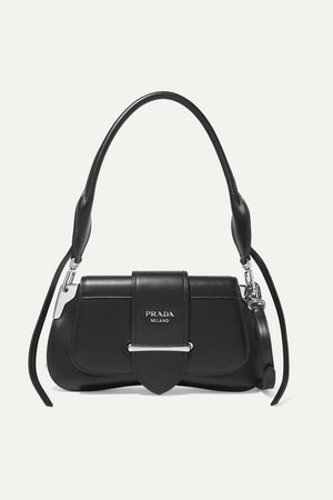 Prada | Sidonie leather shoulder bag | NET-A-PORTER.COM