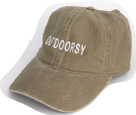 outdoorsy hat