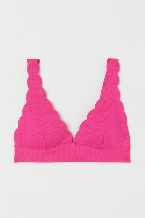 Padded Bikini Top - Pink