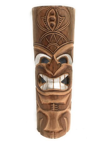 Tiki Mask Art Wood