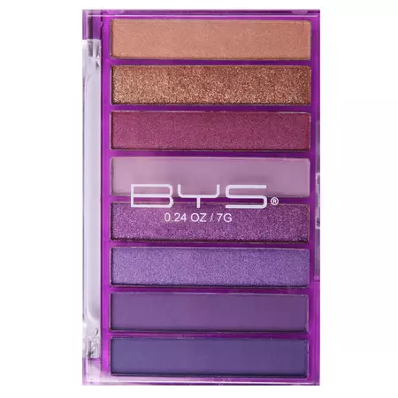 BYS - 8pc Transparent Purple Palette – Discount Beauty Boutique