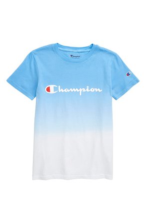 Champion Dip Dye Logo Graphic T-Shirt (Big Boys) | Nordstrom