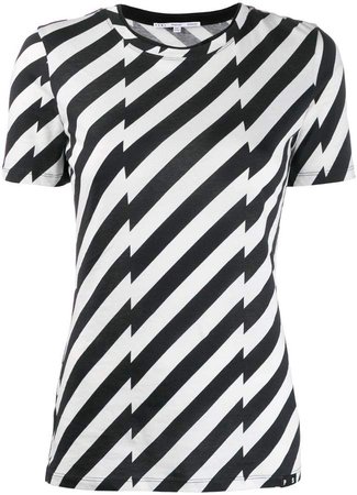 diagonal stripe T-shirt