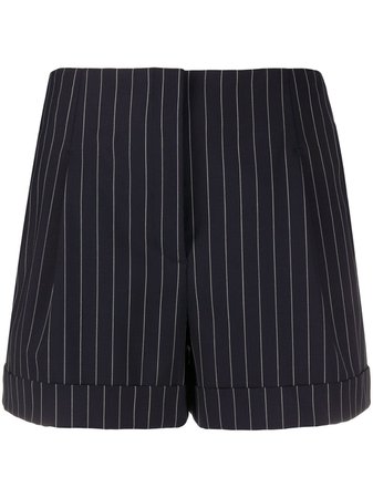Rag & Bone Pinstriped high-rise Shorts - Farfetch
