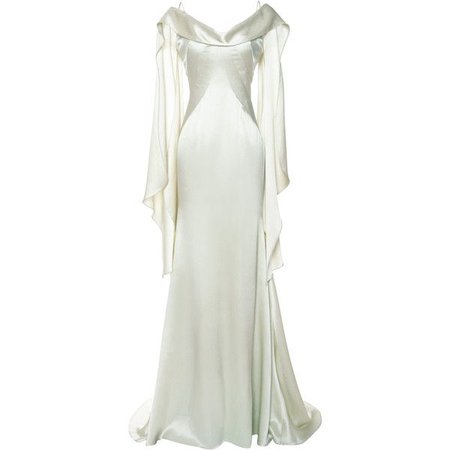 Zac Posen White Couture Gown
