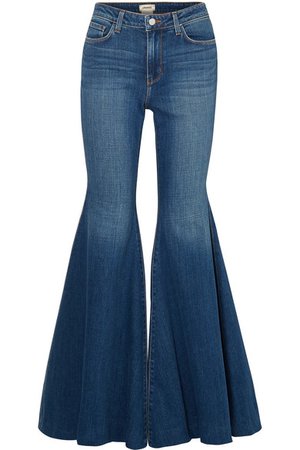 L'Agence | Lorde high-rise flared jeans | NET-A-PORTER.COM