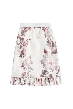 Printed Skirt with Silk Gr. US 6