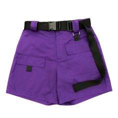 Purple top with shorts