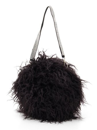 Fur Round Bag (Bag / Wallet / Accessory / Shoulder Bag) | Mail Order of BUBBLES (Bubbles) | Fashion Walker