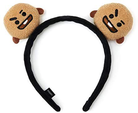 Amazon.com : BT21 Shooky Hair Band One Size Brown_Black : Beauty