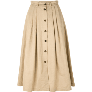 buttoned full skirt for $348.10 available on URSTYLE.com