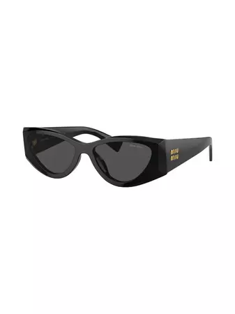 Miu Miu Eyewear cat-eye Frame tinted-lenses Sunglasses - Farfetch