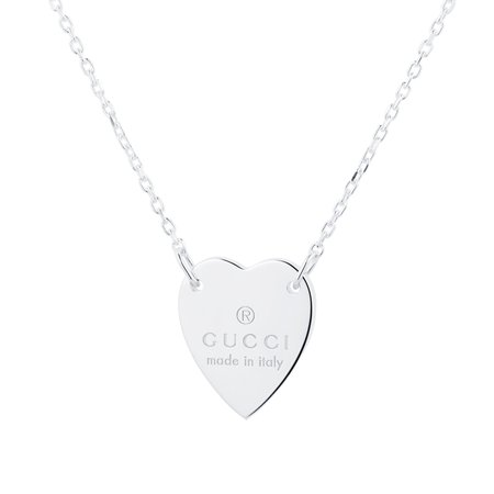 Gucci Necklace with heart pendant YBB22351200100U | Goldsmiths