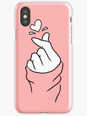 "Cute Heart~ " iPhone Cases & Covers by StarlightDoodle | Redbubble