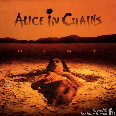 "Dirt" album cover (Alice In Chains)