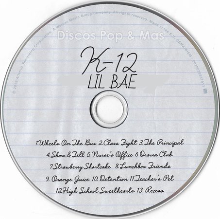 LIL BAE - K-12 Movie Disc
