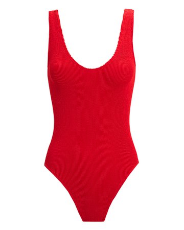 Mara Baywatch Red One Piece Swimsuit