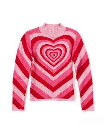 all my heart sweater by lazy oaf - sweater - ban.do