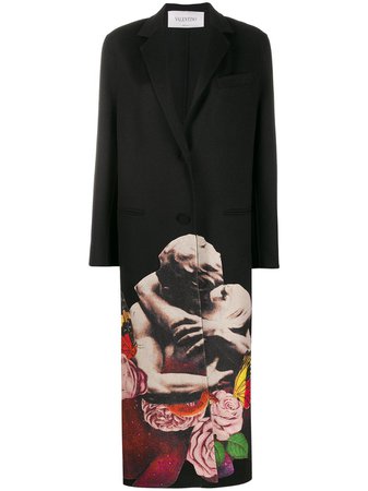 Valentino x Undercover Lovers Print single-breasted Coat - Farfetch