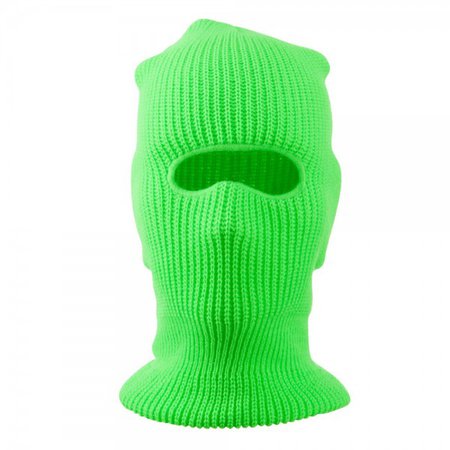 Face Mask - Green Neon Tactical Face Mask // e4Hats