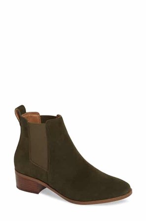 Green nasty ankle boots