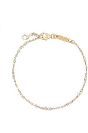 Suzanne Kalan | 18-karat gold diamond bracelet | NET-A-PORTER.COM