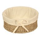 Wicker Valley Round Lined Seagrass Basket & Reviews | Wayfair.co.uk