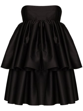 Rotate Carmina Strapless Layered Dress Ss20 | Farfetch.com