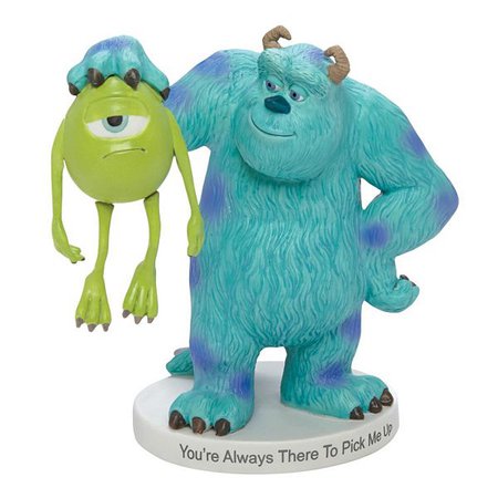 Disney / Pixar Monsters, Inc. Mike & Sully Figurine by Precious Moments