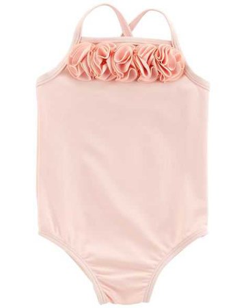 Baby Girl Carter's 2-Piece Swimsuit & Cover-Up Set | Carters.com