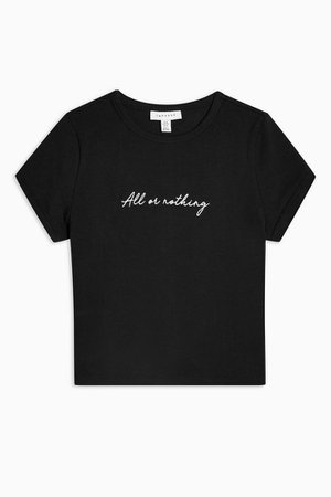 All or Nothing T-Shirt | Topshop