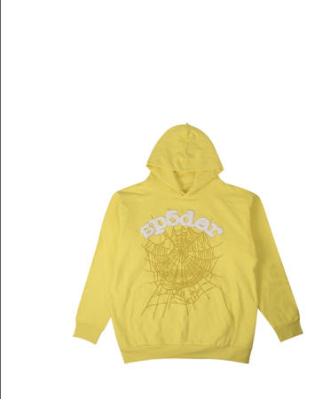 sp5der yellow hoodie