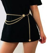 TheFound Women Fashion Belt Hip High Waist Gold Narrow Metal Chain Chu – Rockin Docks Deluxephotos