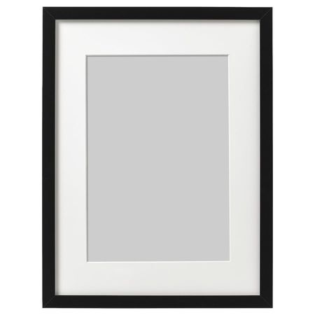 RIBBA Frame, black, 12x16" - IKEA