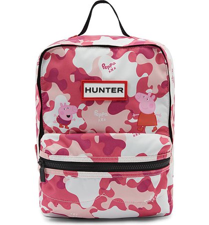 Hunter Peppa Muddy Puddles Nylon Backpack (Kids) | Nordstrom