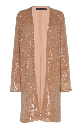 Sally LaPointe Sequin Viscose Duster
