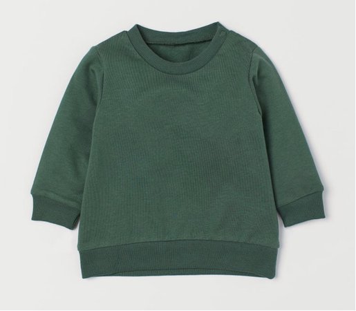 Green sweatshirt