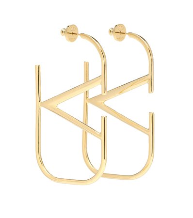 Valentino - VLOGO earrings | Mytheresa