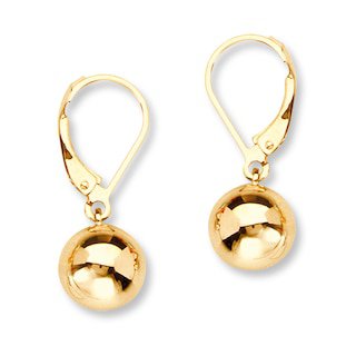 gold drop earrings - Google Search