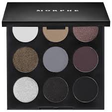 black and silver eyeshadow morphe palette - Google Search
