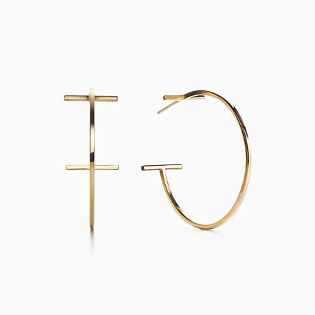 Tiffany T Earrings for Women: Studs, Hoops & More | Tiffany & Co.