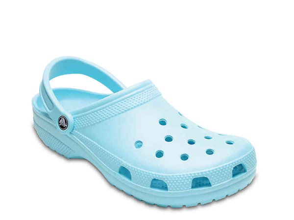 ice blue crocs
